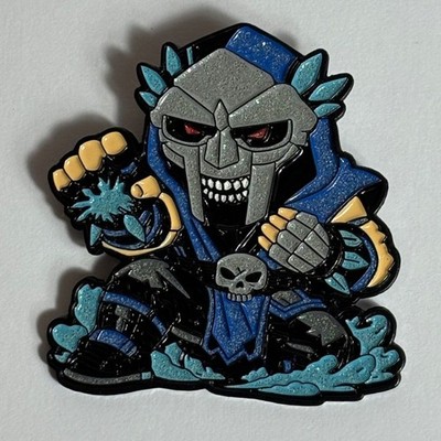 Sub Zero X MF Doom Mash LE Glow In Dark Hat Pin Limited Edition New Era Hats