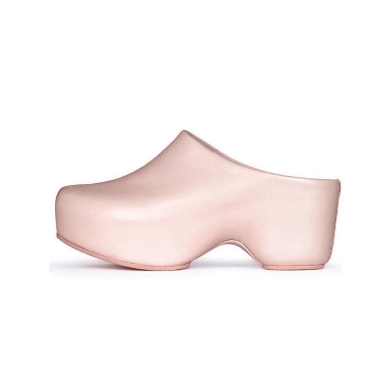 PANTOFOLA D’ORO Sandali ciabatte donna estivi punta tonda tacco alto zeppa plateau pull on casual