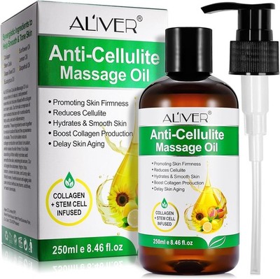Body Oil Naturals Anti-Cellulite Massage Oil   Skin Tightening Firming