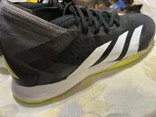 adidas Men’s 13 Predator Accuracy Injection.3 Indoor Soccer Shoes Black IG6271