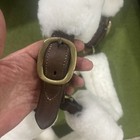 Leather And Brass Shipping Halter Real Sheepskin Fuzzies/ Bevals Sheepskin — photo 2