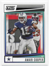 2022 Score #220 Amari Cooper - Dallas Cowboys
