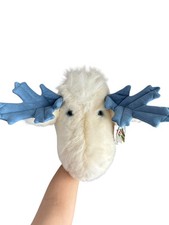 NWT White Moose Head Plush Wall Hanging Mount By Stuffed Animal House Of Canada