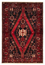 Traditional Vintage Hand-Knotted Oriental Carpet 4'6" x 6'9" Wool Area Rug