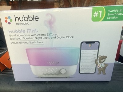 Hubble Mist 5-In-1 Humidifier W/ Aroma Diffuser Bluetooth Speaker Night Light