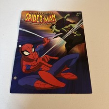 2009 Spectacular Spider-Man Animated Series 2 Pocket Folder w/ Prongs Marvel
