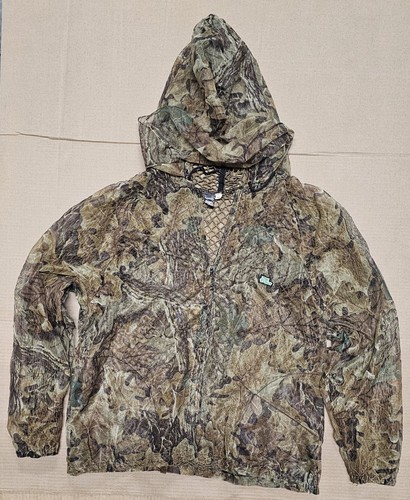 Shannon’s Bug Tamer Hooded Parka 2XL Mesh Net Hunting Realtree Camo Full Zip
