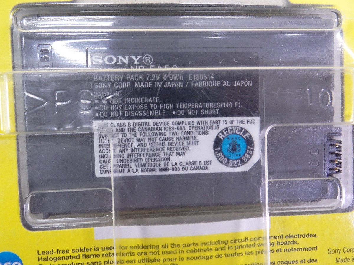 SONY NP-FA50 バッテリー NP-FA50]SONY ソニー デジタルビデオカメラ ハンディカム A