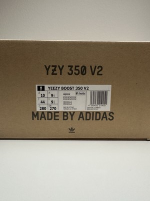 adidas Yeezy Boost 350 V2 Cream White, Größe 44/10/9.5