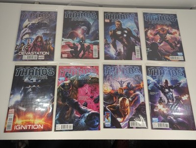 Thanos Imperative Ignition, 1-6, Devastation Complete End to Abnett Lanning Run