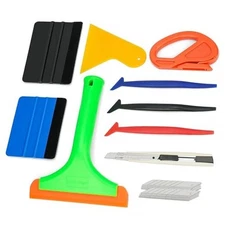  Vehicle Vinyl Wrap Tool Kit, Window Tint Application Kit, Car Window Film H03