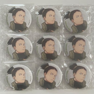 NARUTO Base Yard Tokyo Nara Shikamaru Dosenabzeichen 9 Stück