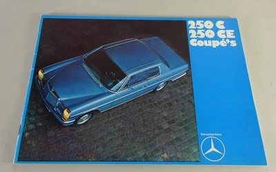 Folleto / Catálogo Mercedes-Benz W114 /8 Coupé 250 C / 250 CE - Neerlandés - Imagen 1 de 3