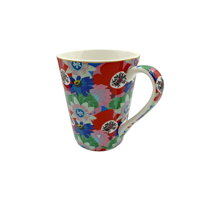 Maxwell & Williams Teas & C's Glastonbury Porcelain Mug poppies passionflower vg