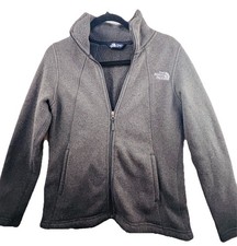 The North Face Women's Fleece Full Zip Jacket Black Size Medium
