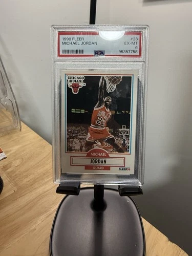 1990-91 Fleer - Michael Jordan #26 PSA 8 NM MT Chicago Bulls