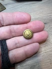 Civil War Staff Cuff Button with Early Horstmann New York Backmark