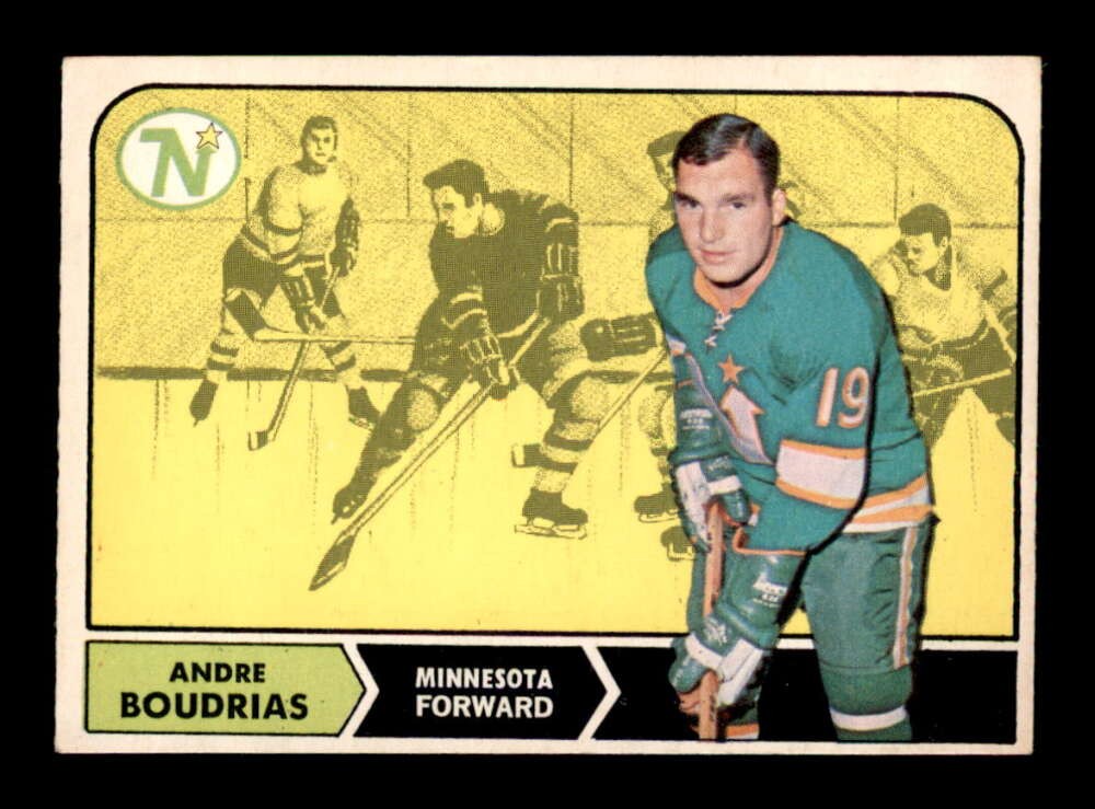 1968 O-Pee-Chee #53 Andre Boudrias   EX/EX+ X3460784