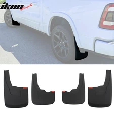 For 19-24 Dodge Ram 1500 Mud Flaps Wheel Splash Guard (Vehicle w/ Fender Flare)