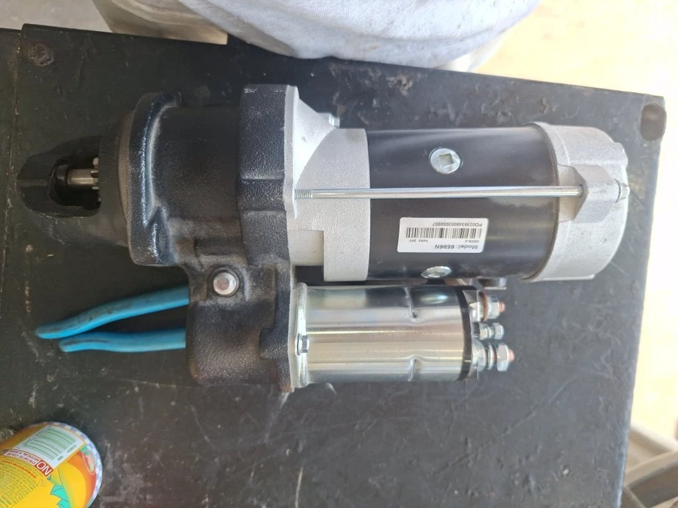 John Deer Starter 28 Mt 24V Starter Motor New In Box Free Shipping USA - Image 2 of 4