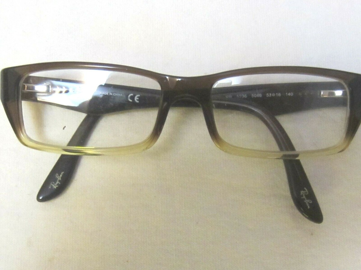 Ray-Ban RB 5236 Color 5046 Brown Size 53-16mm 140 | eBay