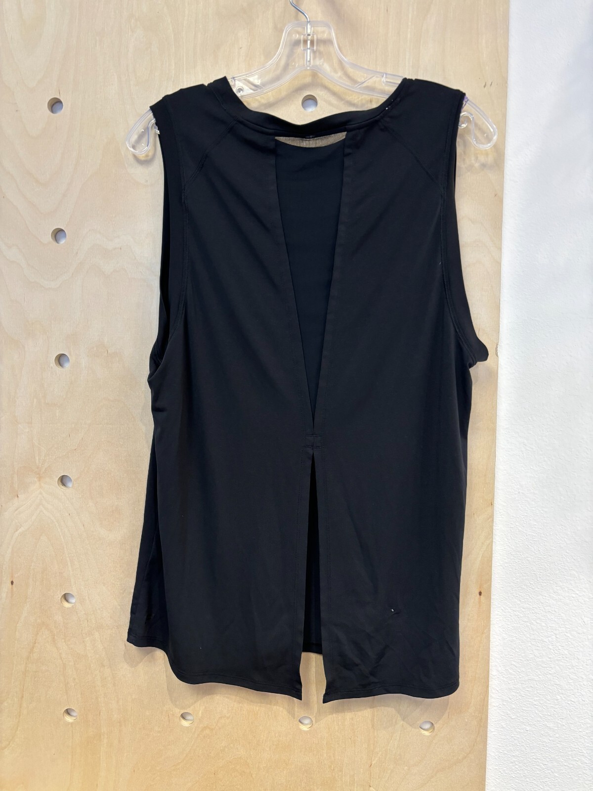 Fabletics Black Wide Strap Crew Neck Classic Tank… - image 3