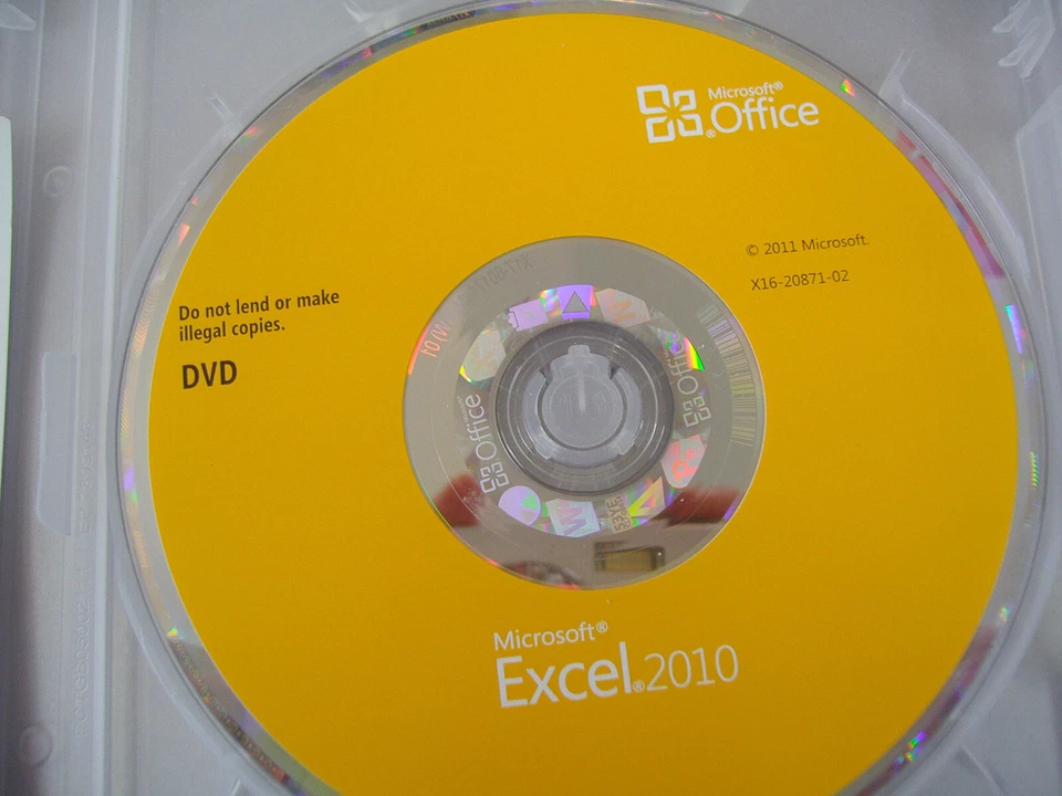 Microsoft MS Office Excel 2010 Licensed for 2 PCs Full English Retail Version - Image 2 of 4