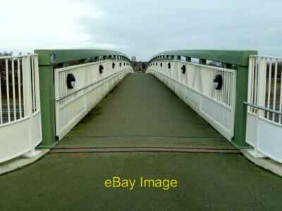 Foto 6x4 Tank Top Brücke Birdwell diese Fußgängerbrücke über die Autobahn M1 L C2012