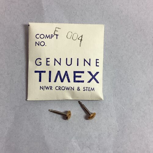 Vintage Timex Crown & Stem, Fancy Crystal New Old Stock - Picture 19 of 98