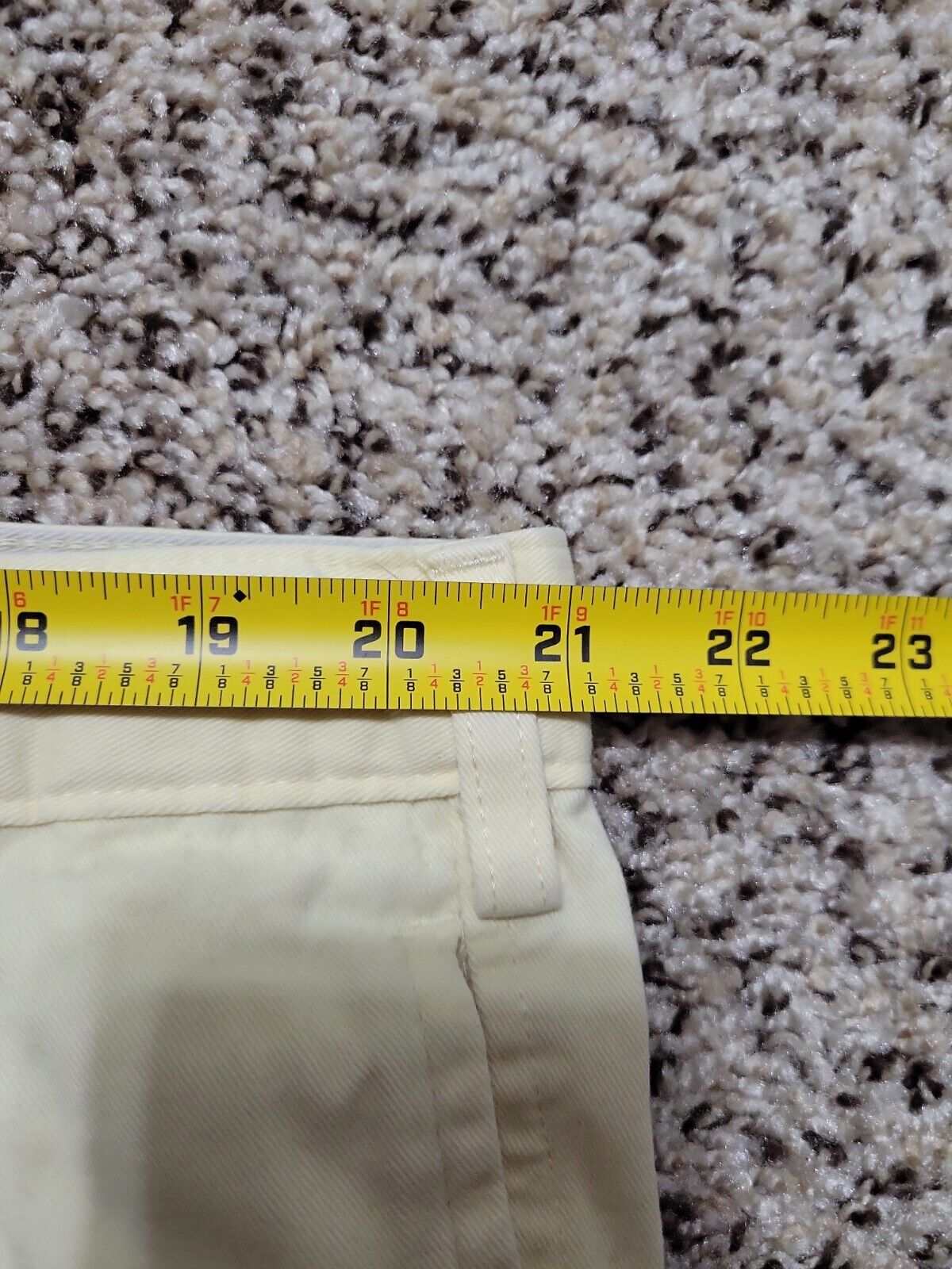 Saddlebred 5 Pocket Shorts 100% Cotton Yellow Chi… - image 3