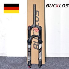 Forcella ammortizzata MTB Bucklos 29" tiraggio 120mm escursione 9mm QR 1-1/8 forcella bici