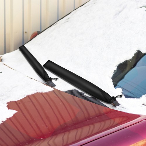 1 Pair Windshield Wiper Blade Rain Covers Trucks Cars Wiper Blade Covers - Picture 3 of 12