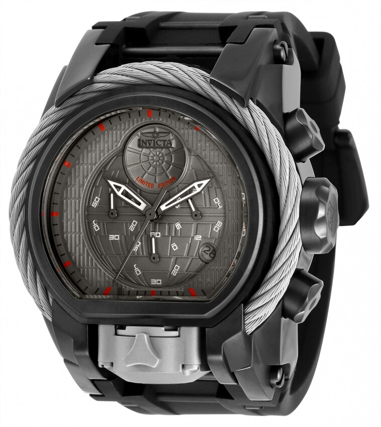 INVICTA STAR WARS Bolt Zeus Magnum Dual Time Watch Black/Gray
