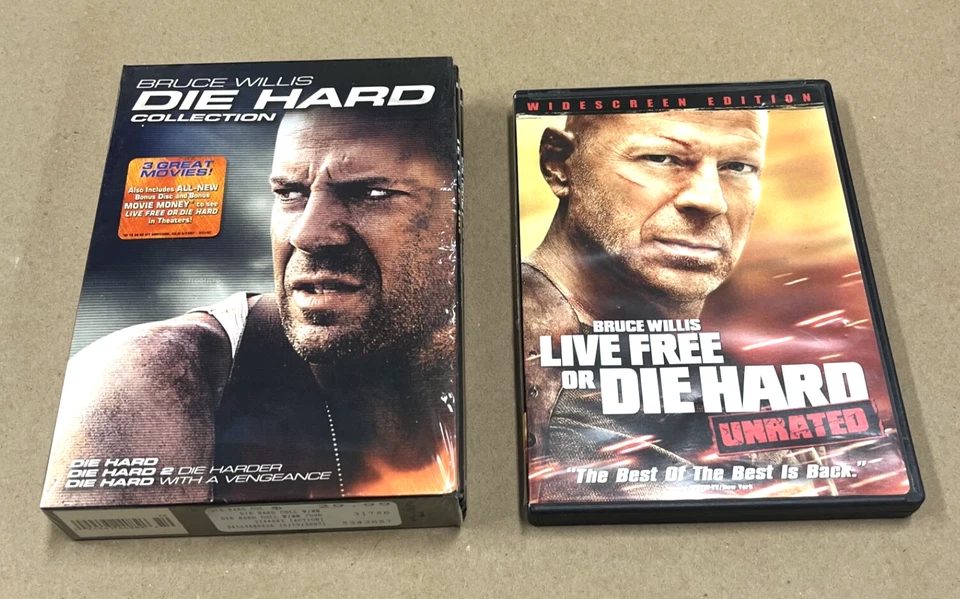 Die Hard Complete DVD Collection with Bonus Material Die Harder Live Free - Image 2 of 4