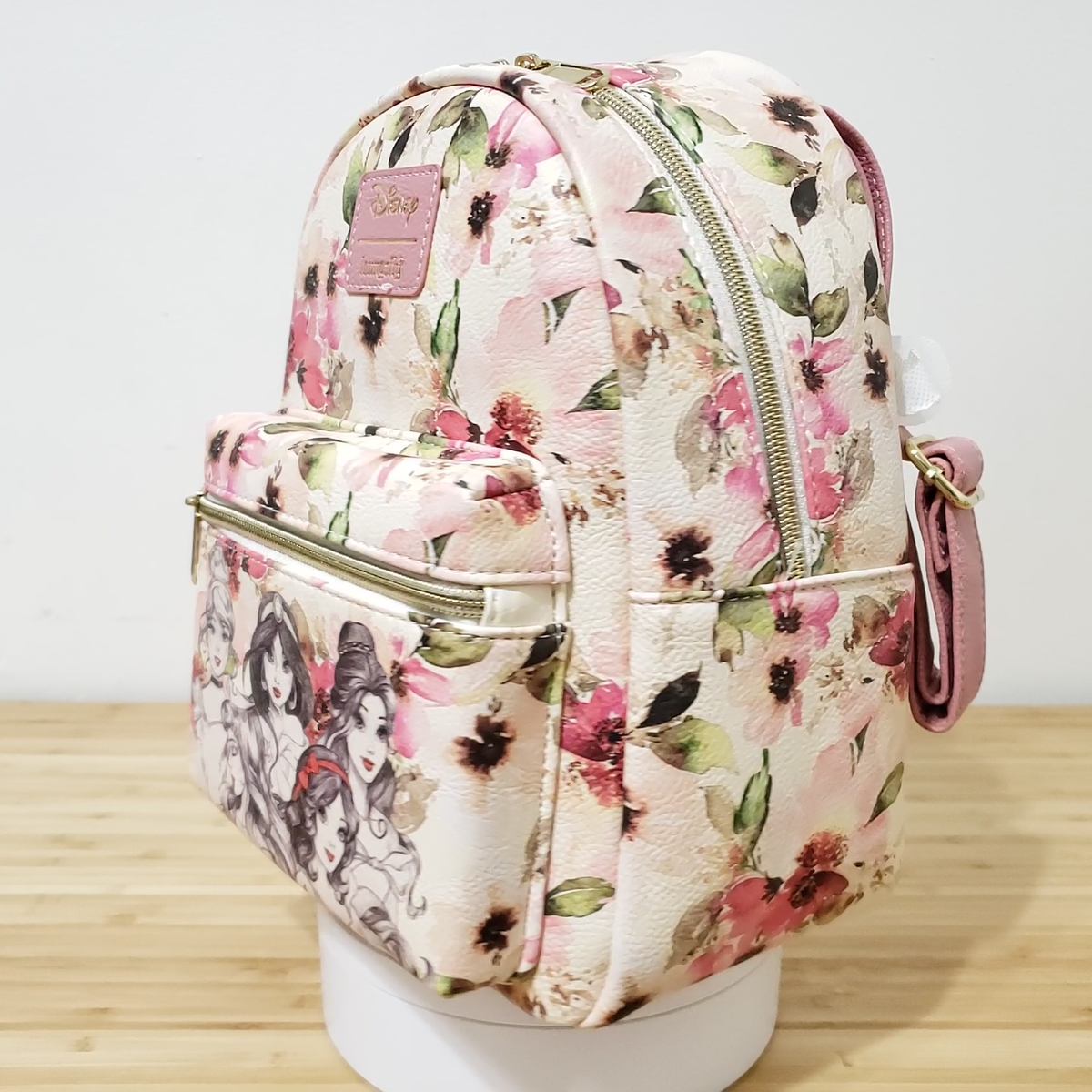 Pink Loungefly Disney Princess Floral Loungefly Disney Princess