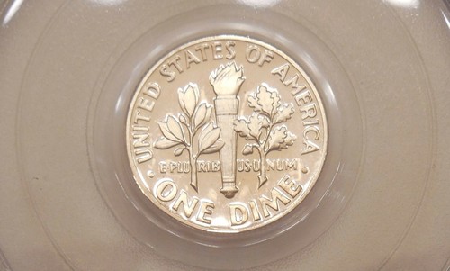 1972-S PCGS PR-68-DCAM proof Roosevelt dime deep cameo - Picture 8 of 9