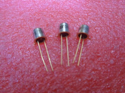 SILICONIX CR075 Stromreglerdiode 100V METALLDOSE ZU18 GOLD PINS x3 Stück