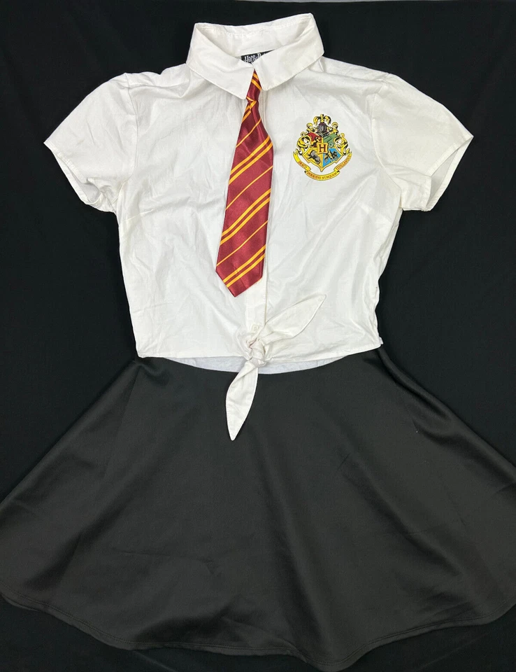 Vestido Uniforme Escolar Hogwarts Harry Potter Juniors Pequeño Juegos con disfraces Corbata Falda Foto 2 de 4