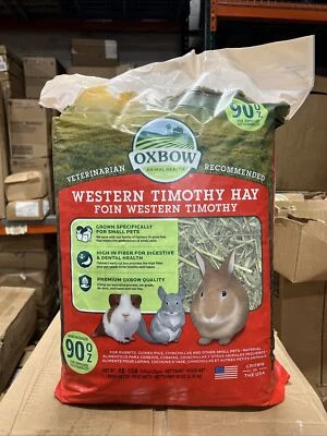 OXBOW Western Timothy Hay, 90 Oz Bag, EXP: 03/06/2026