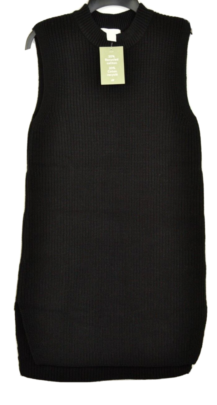Buy NWT H\u0026M Sleeveless Black Ribbed 