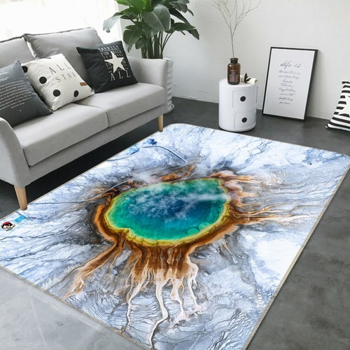 3D White Texture Lake ZHUA693 Game Non Slip Rug Mat Photo Carpet Amy - Bild 2 von 5