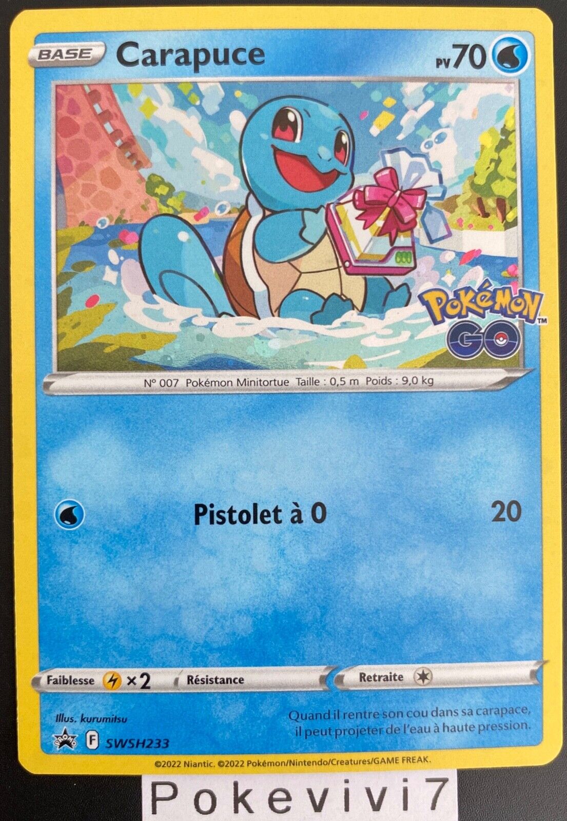 Carapuce Custom, Pokémon