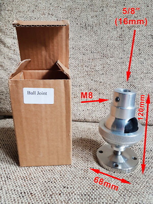 Ball Joint - Kugelgelenk (für Manfrotto usw) Edelstahl/Alu neu OVP