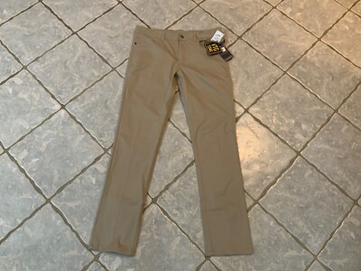 Vintage 1946  Pro Stretch 5-Pocket Khaki Pant Men's Sz 34 Quick Dry Golf Casual