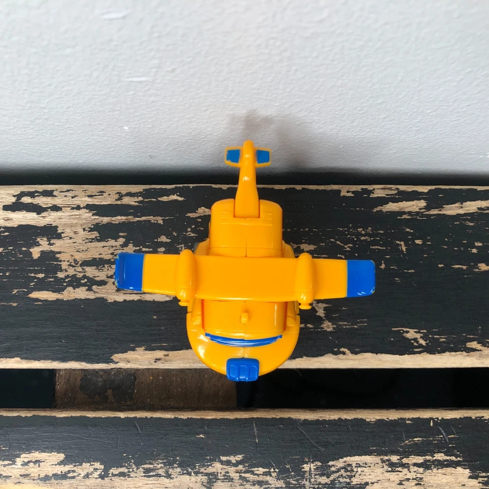 Super Wings Toys Donnie Transform A Bot Transformer Avión Vehículo Coleccionable 2" Foto 3 de 4