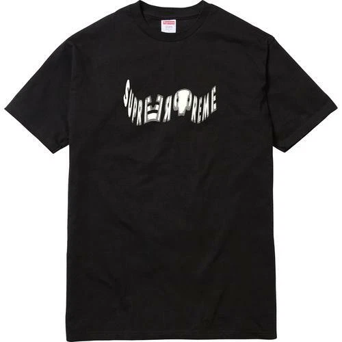 Tee shirt noir Supreme Anomaly M F/W 13