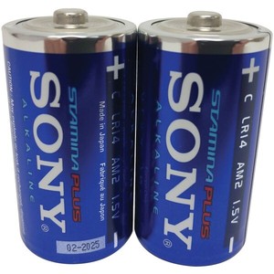 Pilha Sony Stamina Plus 2Un Alcalina C Pilha Stamina Plus Alcalina C (008562006287)