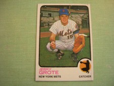 1973 Topps Jerry Grote  card #113  FREE shipping