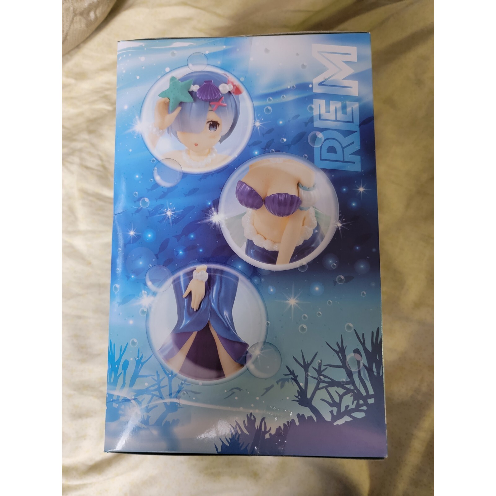 *NEW* Re Zero Rem Little Mermaid Figure FuRyu eBay