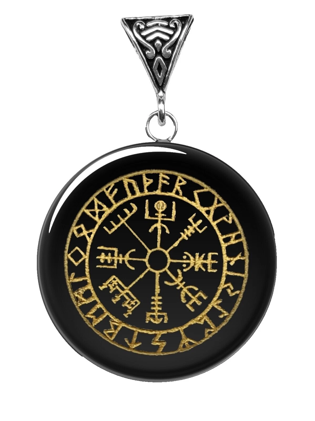 Модные ожерелья и кулоны из черного металла с обсидианом